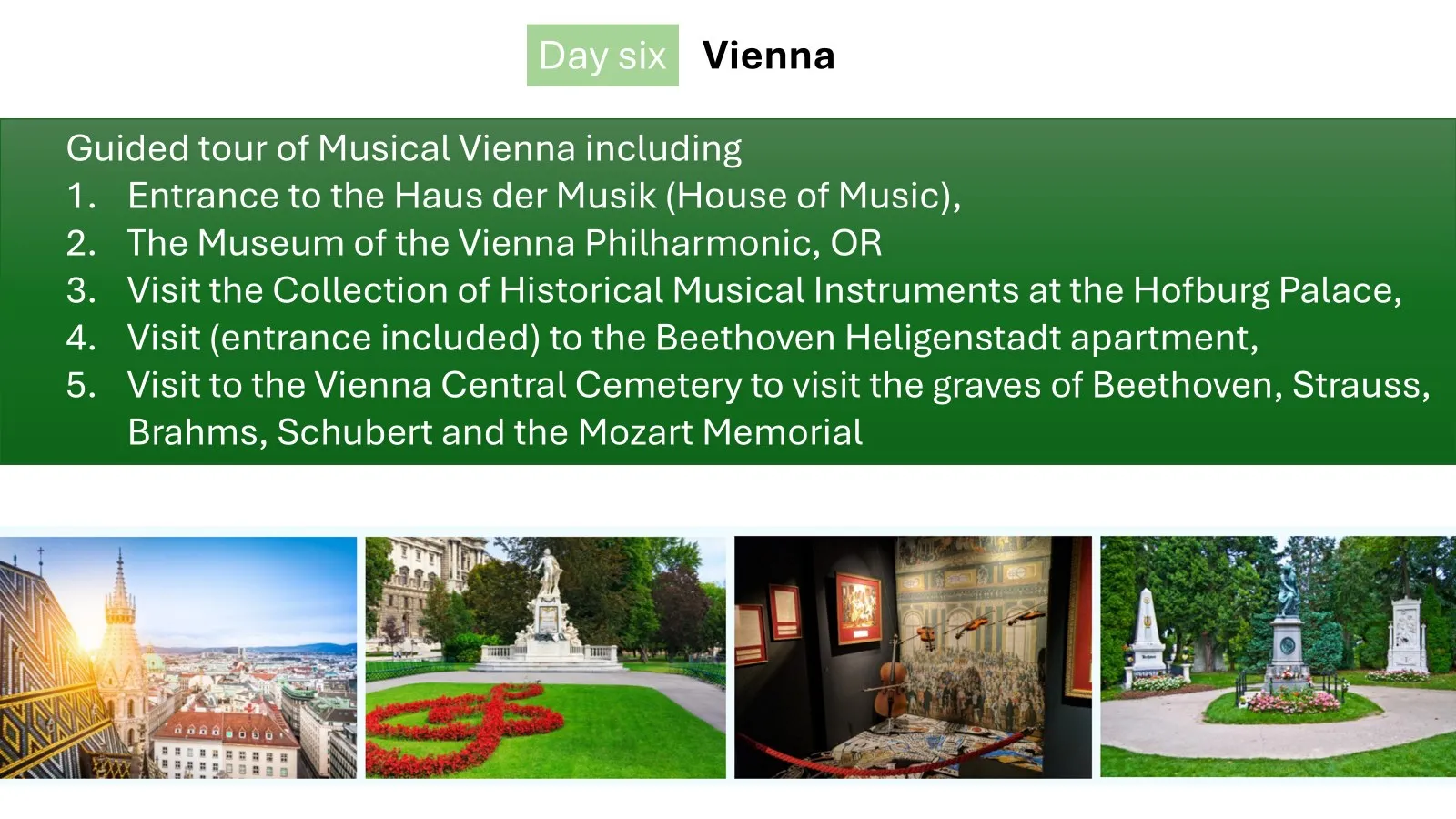 Austria tour itinerary — Day 6